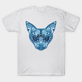 Blue Diamond Cat T-Shirt